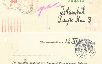 Postcard from Theresienstadt