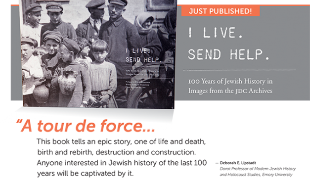 JDC Marks 100th Anniversary with Commemorative Volume Showcasing Archival Treasures