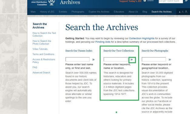 Genealogical Resources in the Records of JDC’s Warsaw Office, 1939-1941