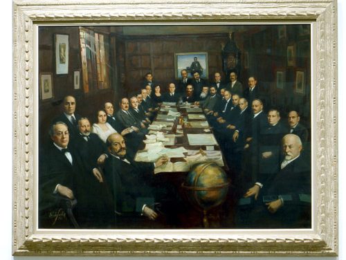 Painting Depicts JDC Founders