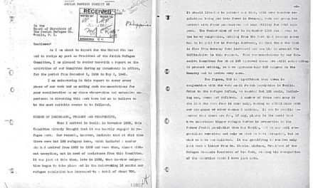 JDC Materials Featured in New Documentary on Jewish Refugees in Manila during WWII